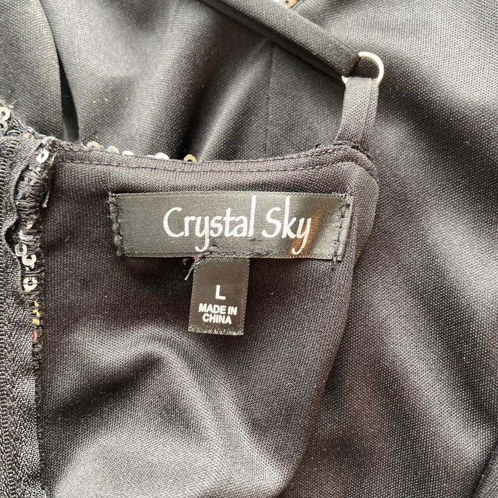Crystal Sky Sequin Dress - Large - Picture 4 of 4